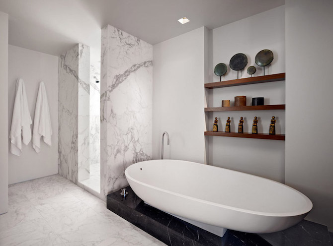 10 Marble Bathroom Design Ideas to Inspire You. To see more Luxury Bathroom ideas visit us at www.luxurybathrooms.eu #luxurybathrooms #homedecorideas #bathroomideas