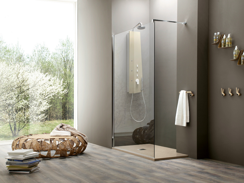 Luxury Bathrooms: 10 Amazing Modern Glass Shower Enclosure Ideas ➤To see more Luxury Bathroom ideas visit us at www.luxurybathrooms.eu #luxurybathrooms #homedecorideas #bathroomideas @BathroomsLuxury