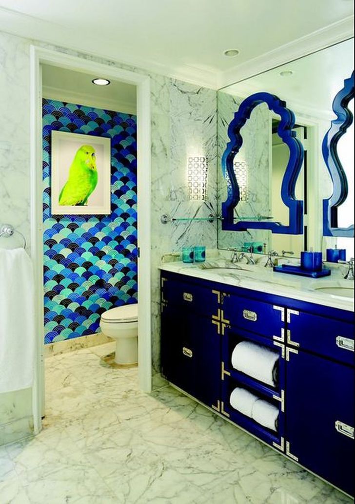 Fabulous Bathroom Ideas by Jonathan Adler to Inspire You ➤To see more Luxury Bathroom ideas visit us at www.luxurybathrooms.eu #luxurybathrooms #homedecorideas #bathroomideas @BathroomsLuxury