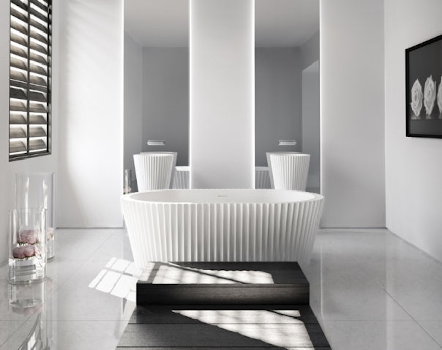 Stunning Bathroom Ideas by Kelly Hoppen You Will Covet ➤To see more Luxury Bathroom ideas visit us at www.luxurybathrooms.eu #luxurybathrooms #homedecorideas #bathroomideas @BathroomsLuxury