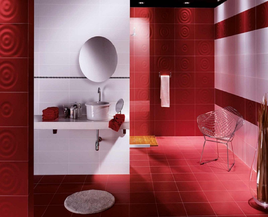 Christmas Tones Interior Design Ideas for Luxury Bathrooms
