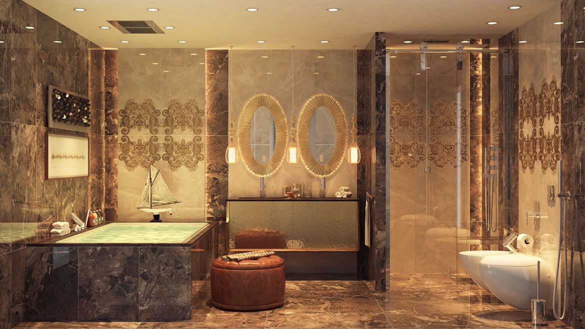 Meet the stunning top 8 millionaire bathrooms in the world ➤To see more Luxury Bathroom ideas visit us at www.luxurybathrooms.eu #luxurybathrooms #homedecorideas #bathroomideas @BathroomsLuxury