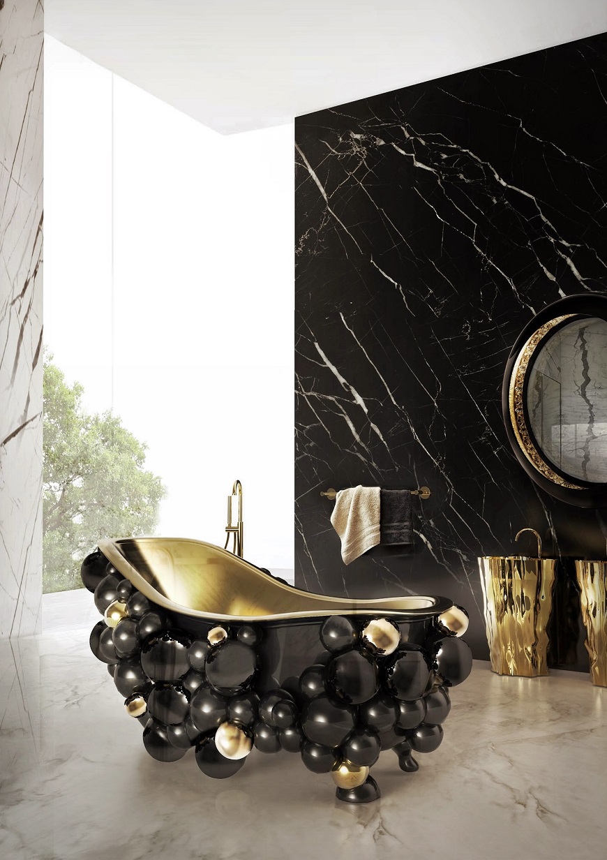 Best Selection of Wallpapers for Luxury Bathrooms