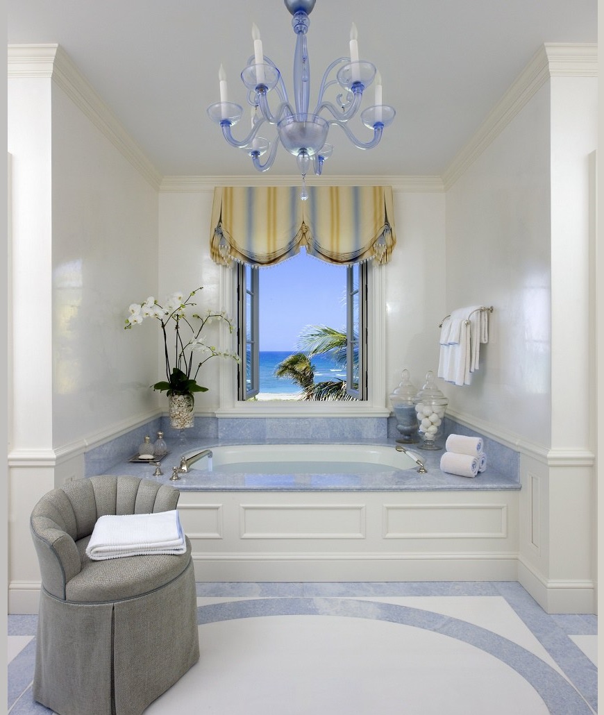 AD 100 List 2017: Bathroom Décor by Top Interior Designers