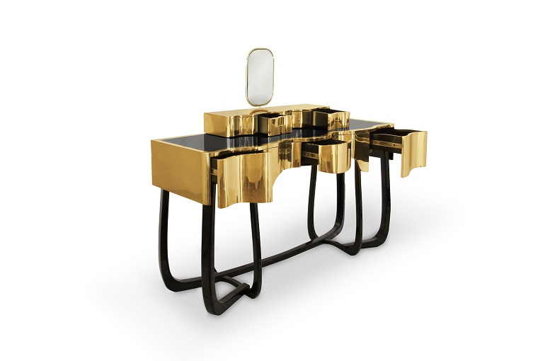 25 Unique Modern Consoles To Enhance Luxury Bathrooms ➤To see more Luxury Bathroom ideas visit us at www.luxurybathrooms.eu #bathroom #homedecorideas #bathroomideas @BathroomsLuxury