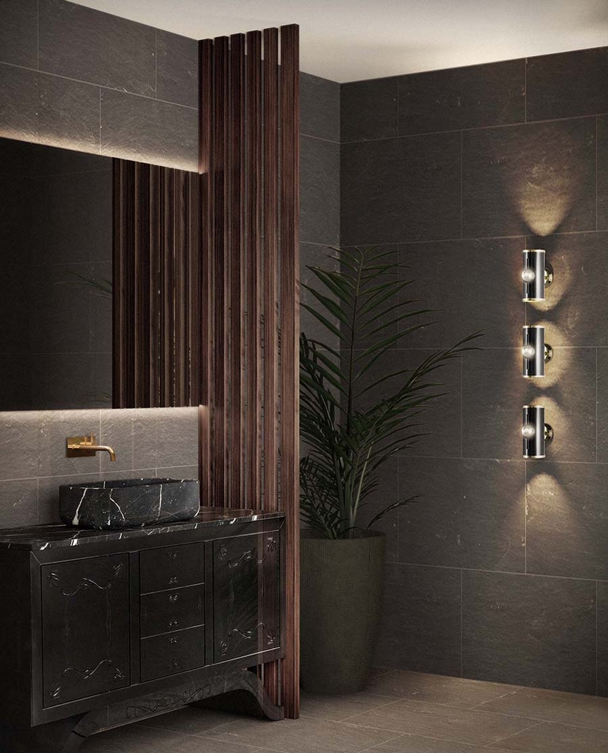 50 Unique Accessories To Make Your Bathroom Sparkle ➤ To see more news about Luxury Bathrooms in the world visit us at http://luxurybathrooms.eu/ #bathroom #interiordesign #luxurybrands @BathroomsLuxury @koket @bocadolobo @delightfulll @brabbu @essentialhomeeu @circudesign @mvalentinabath @luxxu @covethouse_