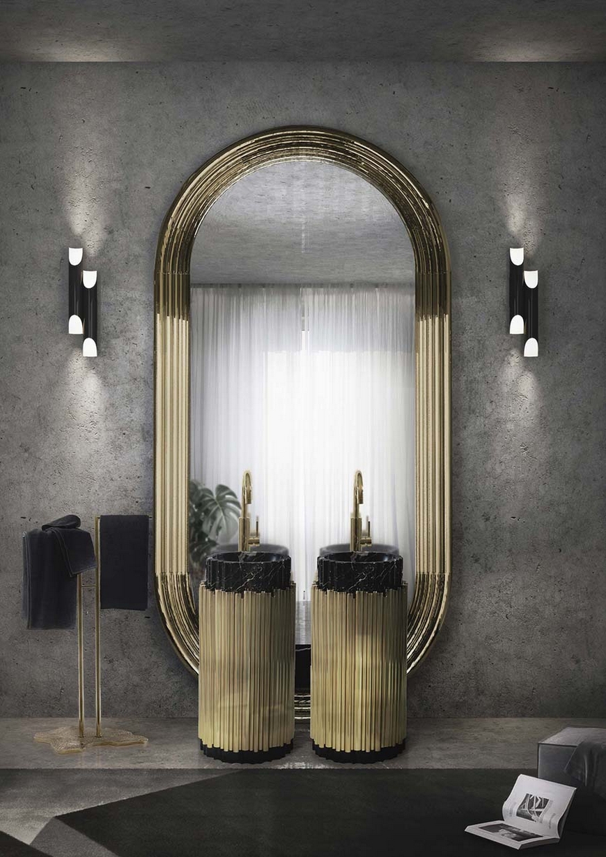 50 Unique Accessories To Make Your Bathroom Sparkle ➤ To see more news about Luxury Bathrooms in the world visit us at http://luxurybathrooms.eu/ #bathroom #interiordesign #luxurybrands @BathroomsLuxury @koket @bocadolobo @delightfulll @brabbu @essentialhomeeu @circudesign @mvalentinabath @luxxu @covethouse_