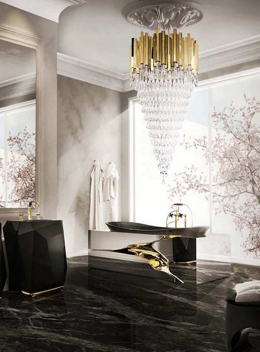 50 Unique Accessories To Make Your Bathroom Sparkle ➤ To see more news about Luxury Bathrooms in the world visit us at http://luxurybathrooms.eu/ #bathroom #interiordesign #luxurybrands @BathroomsLuxury @koket @bocadolobo @delightfulll @brabbu @essentialhomeeu @circudesign @mvalentinabath @luxxu @covethouse_