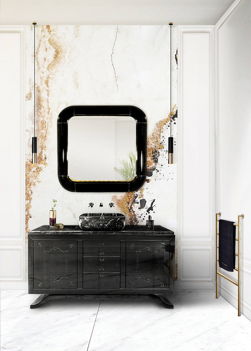 50 Unique Accessories To Make Your Bathroom Sparkle ➤ To see more news about Luxury Bathrooms in the world visit us at http://luxurybathrooms.eu/ #bathroom #interiordesign #luxurybrands @BathroomsLuxury @koket @bocadolobo @delightfulll @brabbu @essentialhomeeu @circudesign @mvalentinabath @luxxu @covethouse_