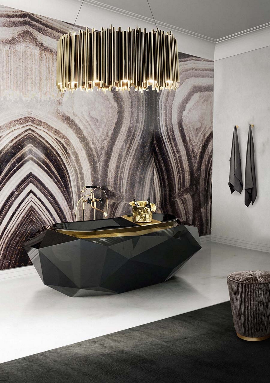 50 Unique Accessories To Make Your Bathroom Sparkle ➤ To see more news about Luxury Bathrooms in the world visit us at http://luxurybathrooms.eu/ #bathroom #interiordesign #luxurybrands @BathroomsLuxury @koket @bocadolobo @delightfulll @brabbu @essentialhomeeu @circudesign @mvalentinabath @luxxu @covethouse_