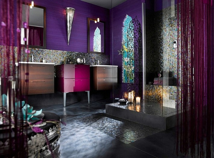 Be Inspired By Beautiful Moroccan Bathroom Decor Ideas ➤ To see more news about Luxury Bathrooms in the world visit us at http://luxurybathrooms.eu/ #luxurybathrooms #interiordesign #homedecor @BathroomsLuxury @bocadolobo @delightfulll @brabbu @essentialhomeeu @circudesign @mvalentinabath @luxxu @covethouse_