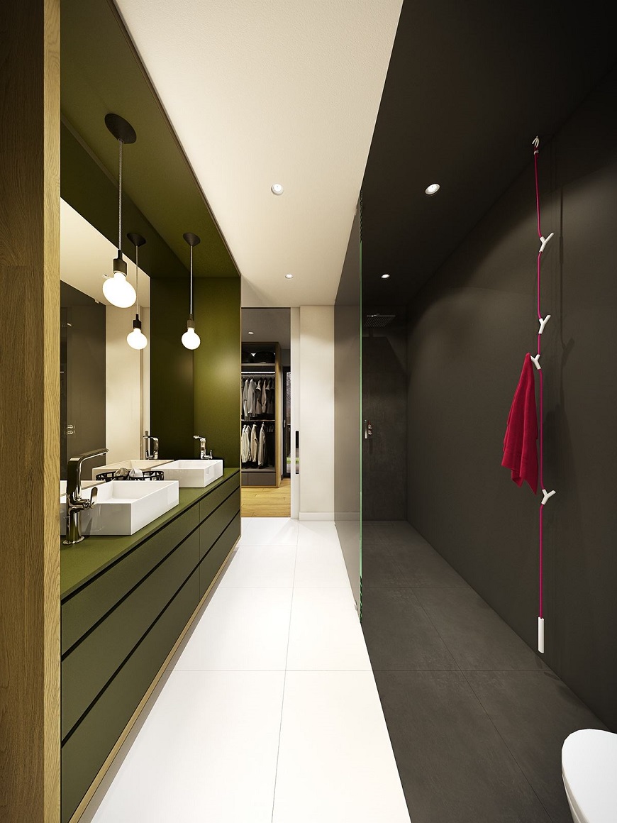 Olive Green Bathroom Decorating Ideas For Your Luxury Bathroom 8