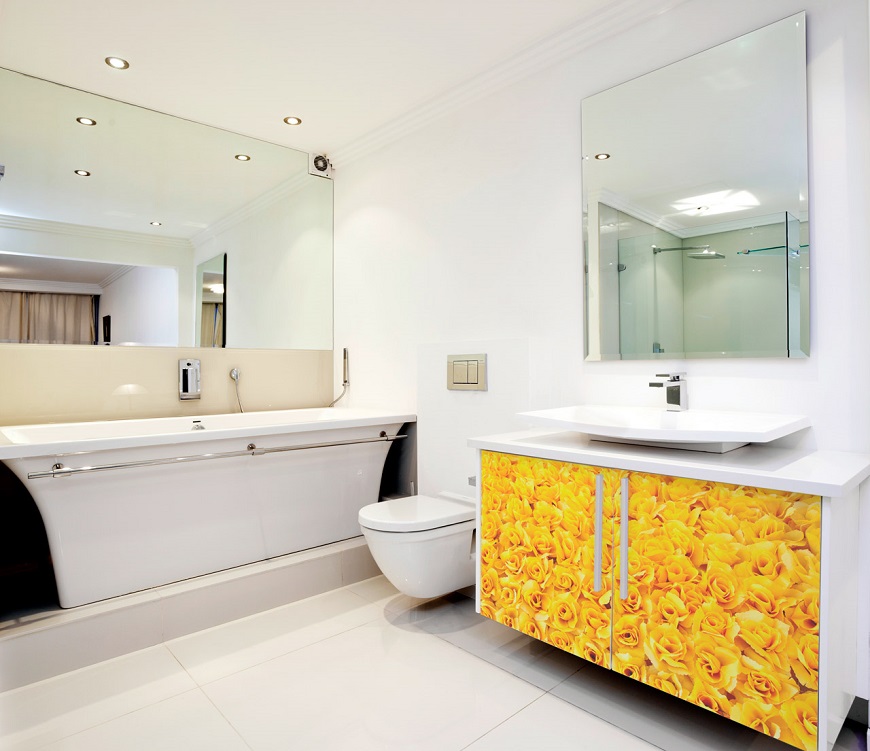 21 Yellow Bathrooms To Brighten Up Your Home #luxurybathroomsbrands #luxurybathroomsdesigns #luxurybathroomsimages #allwhitebathrooms http://luxurybathrooms.eu @mvalentinabath