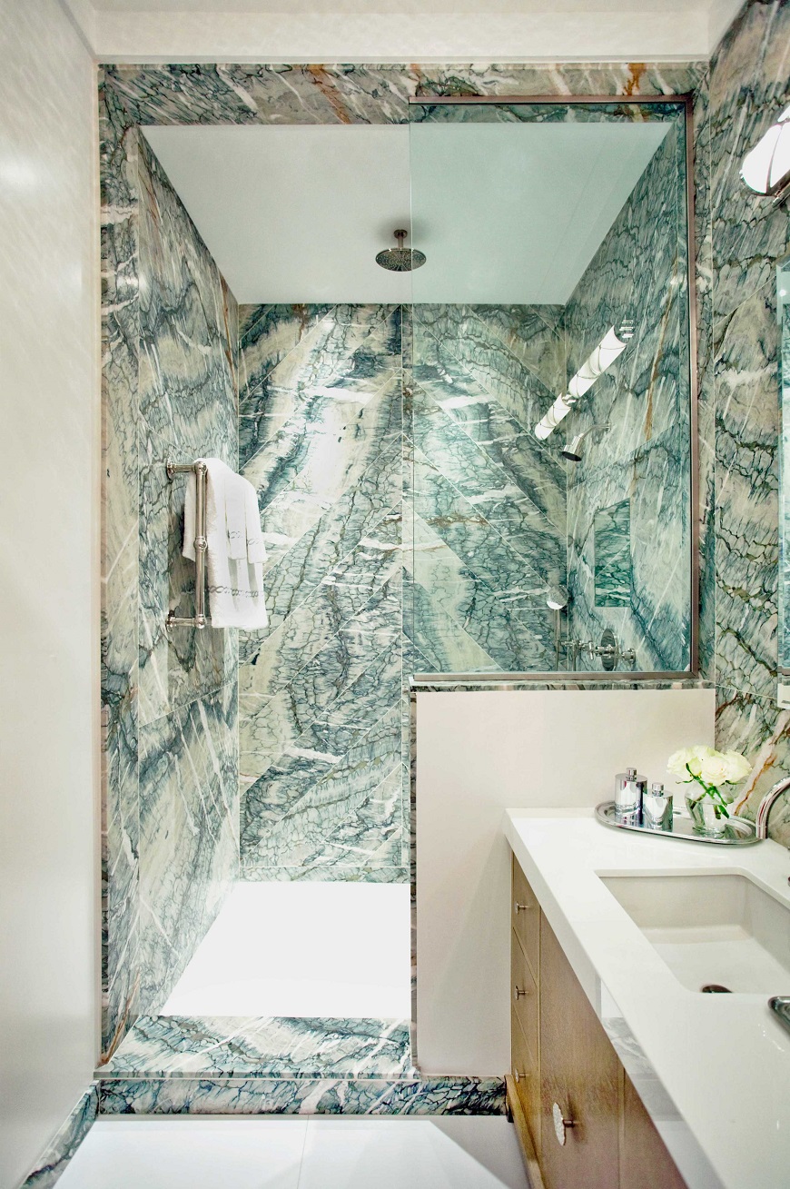 Green Marble Bathroom Ideas for This Spring