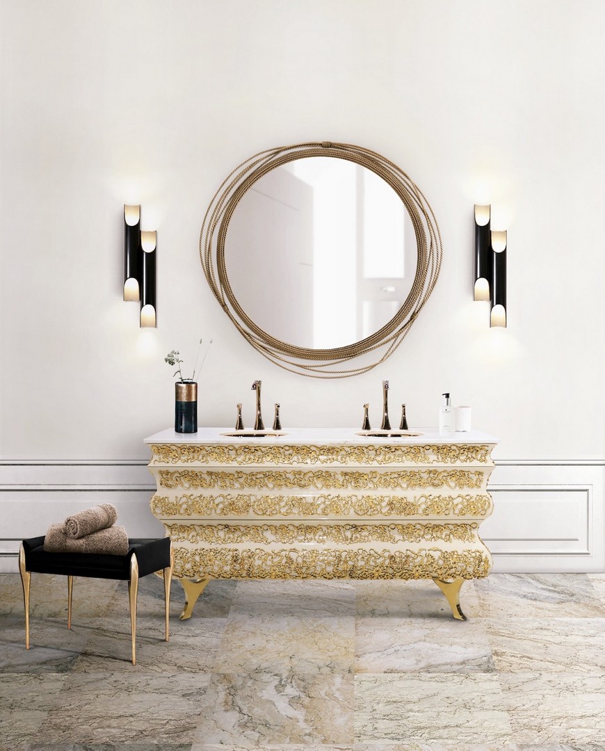 Renovate Your Luxury Bathroom with these Refined Wall Mirror Designs 3