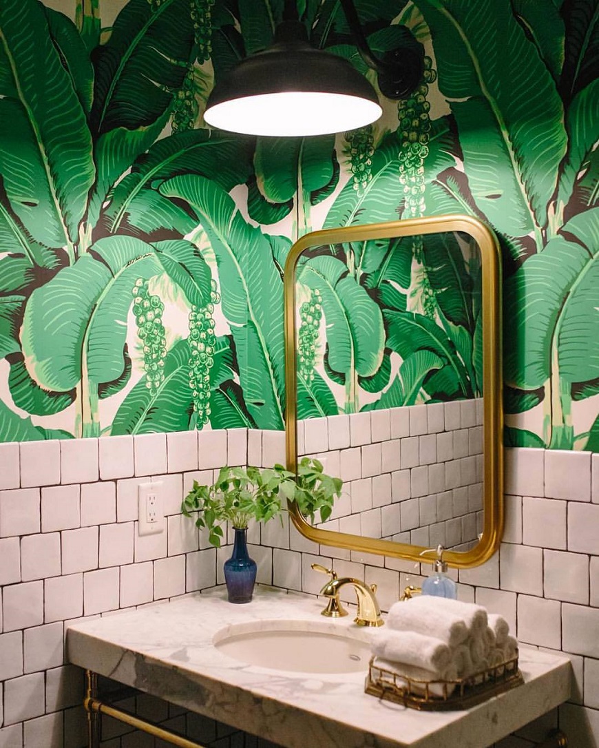Tropical Decor Ideas To Bring Summer Into Your Contemporary Bathroom #luxurybathroomsbrands #luxurybathroomsdesigns #luxurybathroomsimages #allwhitebathrooms http://luxurybathrooms.eu @mvalentinabath