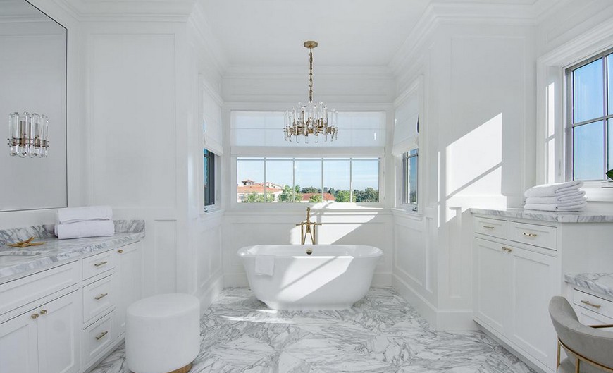 Gaze at 10 of the Most Exquite Bathroom Designs from Celebrity Homes 19