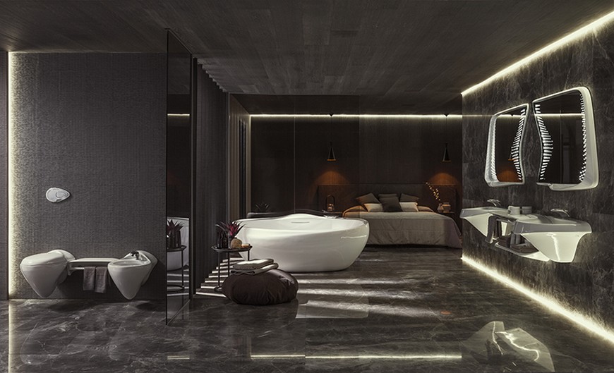 Revisit Zaha Hadid Design Vitae Bathroom Collection for Porcelanosa 8