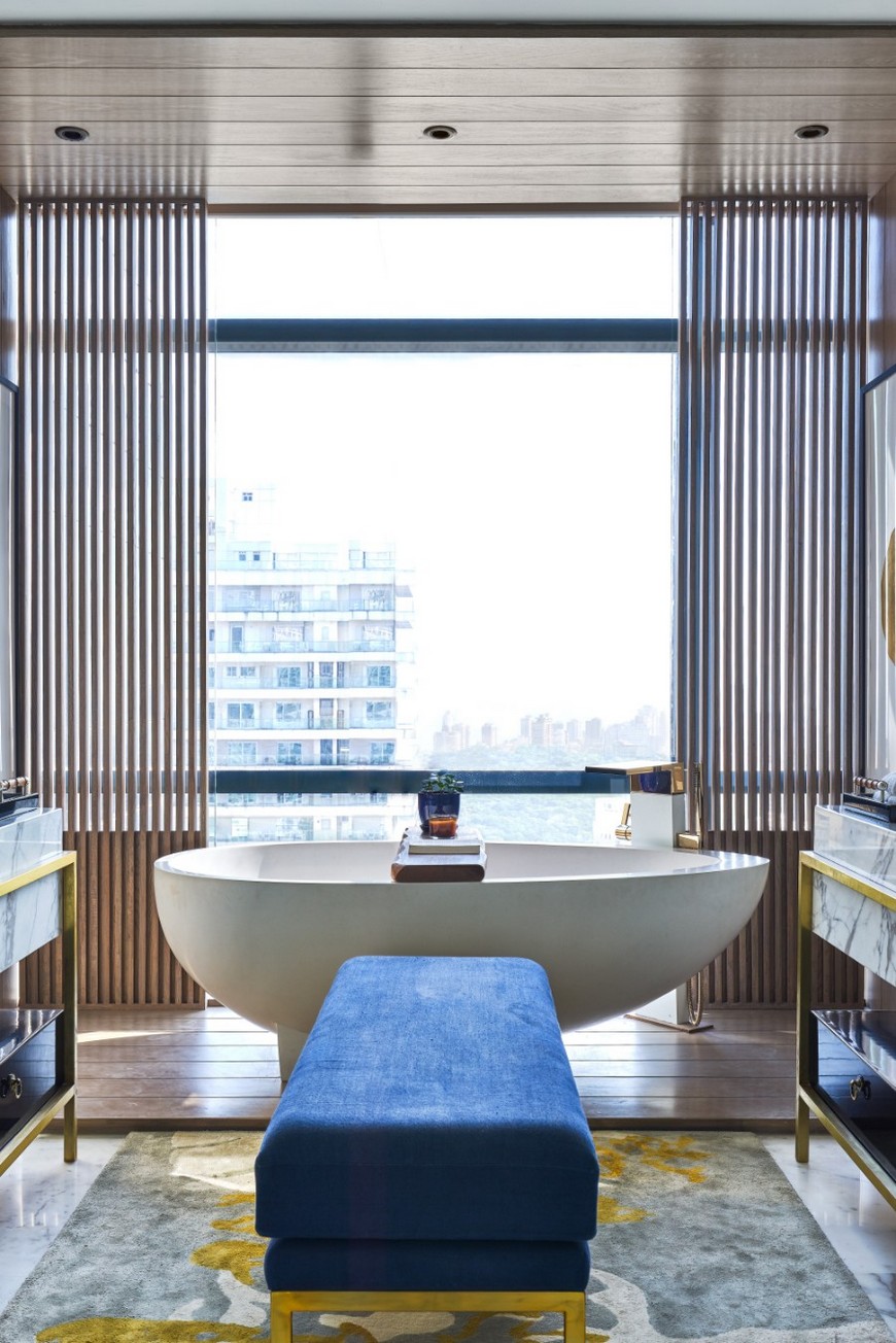 See the Luxurious Bathroom Designs of an Altamount Residence by HBA 2