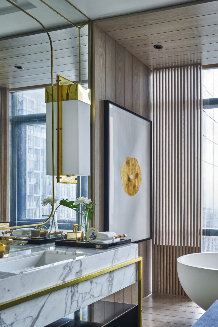 See the Luxurious Bathroom Designs of an Altamount Residence by HBA 4