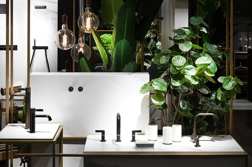 The Warm Modern Inciso Bathroom Designs by David Rockwell for Gessi 6