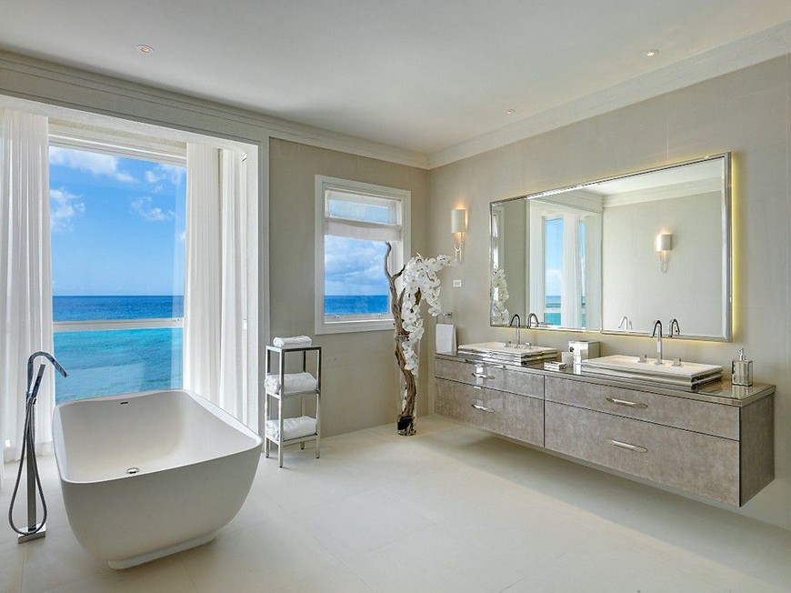 10 Fabulous Hotel Luxury Bathrooms with Sweeping Views to the Outside 2