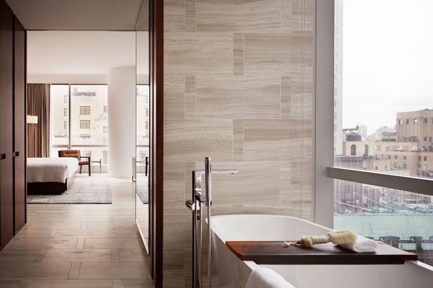 Explore the Most Intriguing Hotel Bathroom Designs by Yabu Pushelberg 10