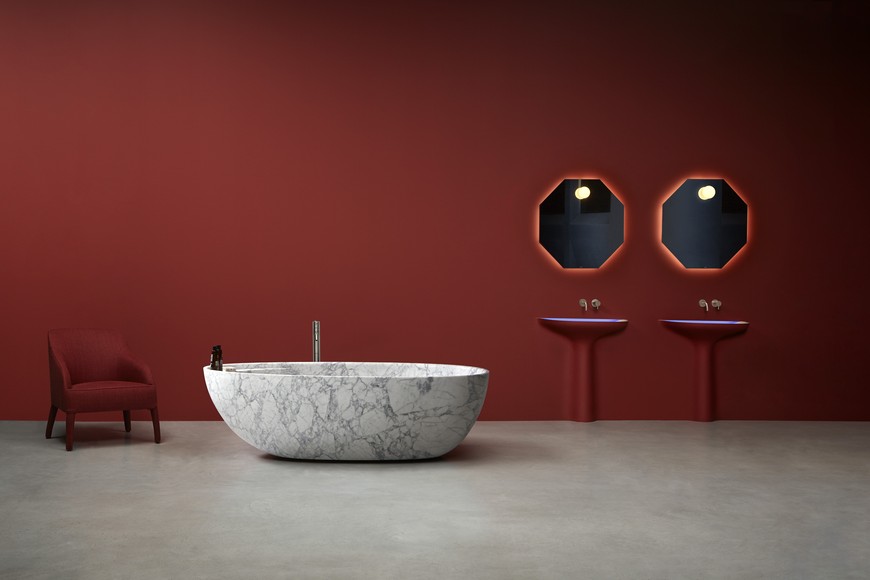 Product of the Week Antoniolupi's Stunning Eclipse Bathtub in Marble 1