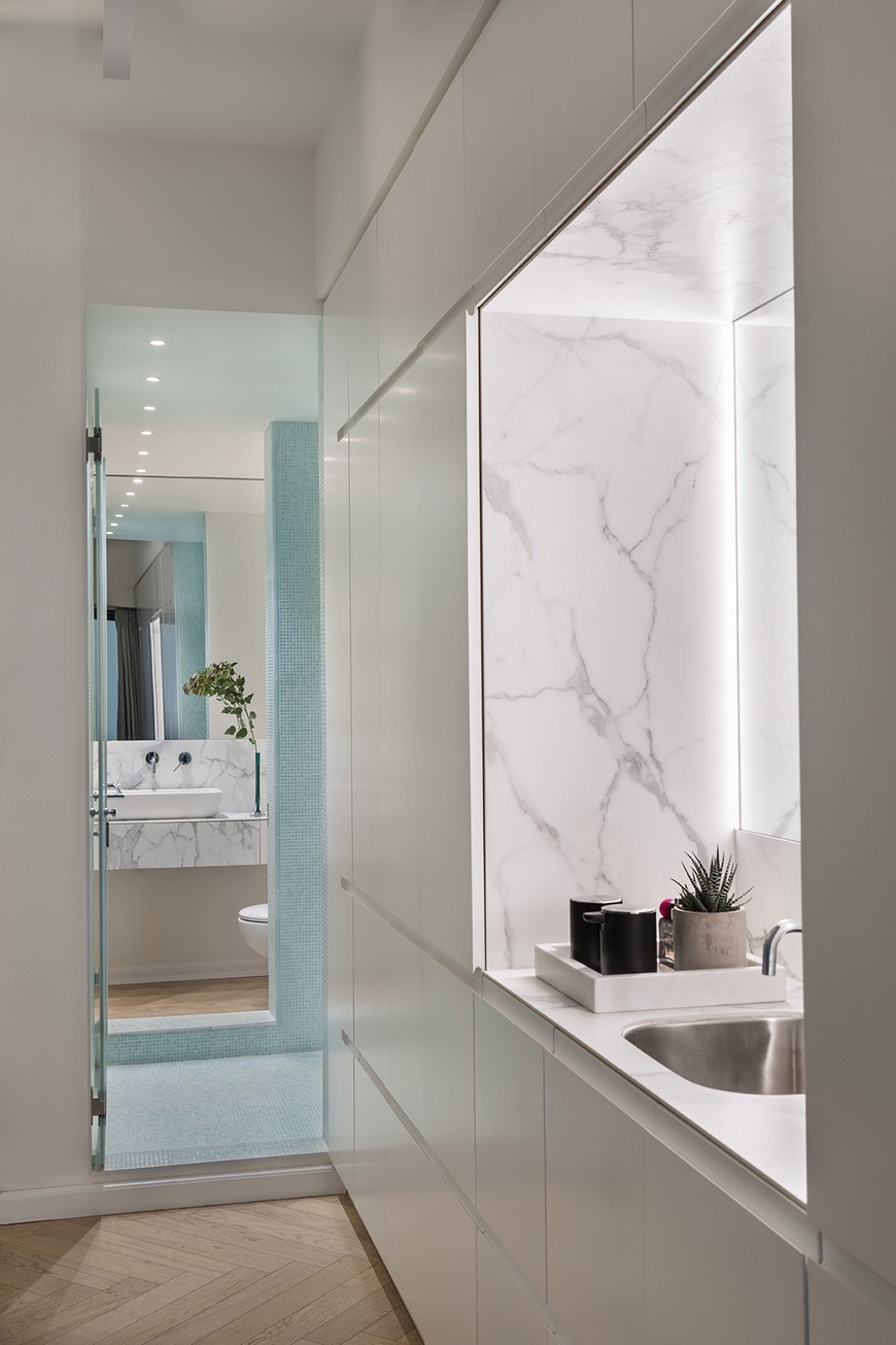 This Skyline Loft Project Features Unique Luxury Bathroom Designs 3
