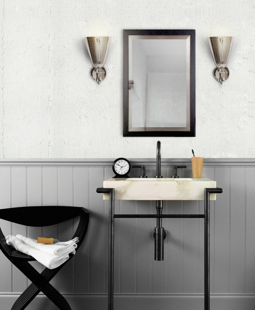 Revamp Your Bathroom with Bold Mid-Century Modern Lighting Designs 2