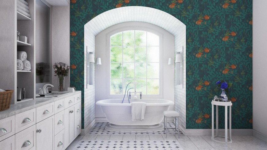 5 Remarkable Wallpapers by Cole & Son Perfect for Luxury Bathrooms
