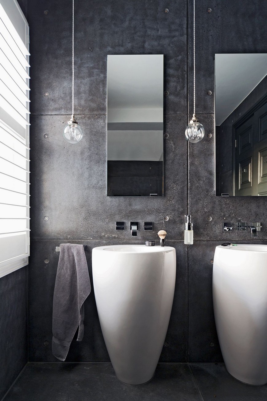 Concrete Bathroom Ideas that will Give a Stylish Touch to Your Set 3