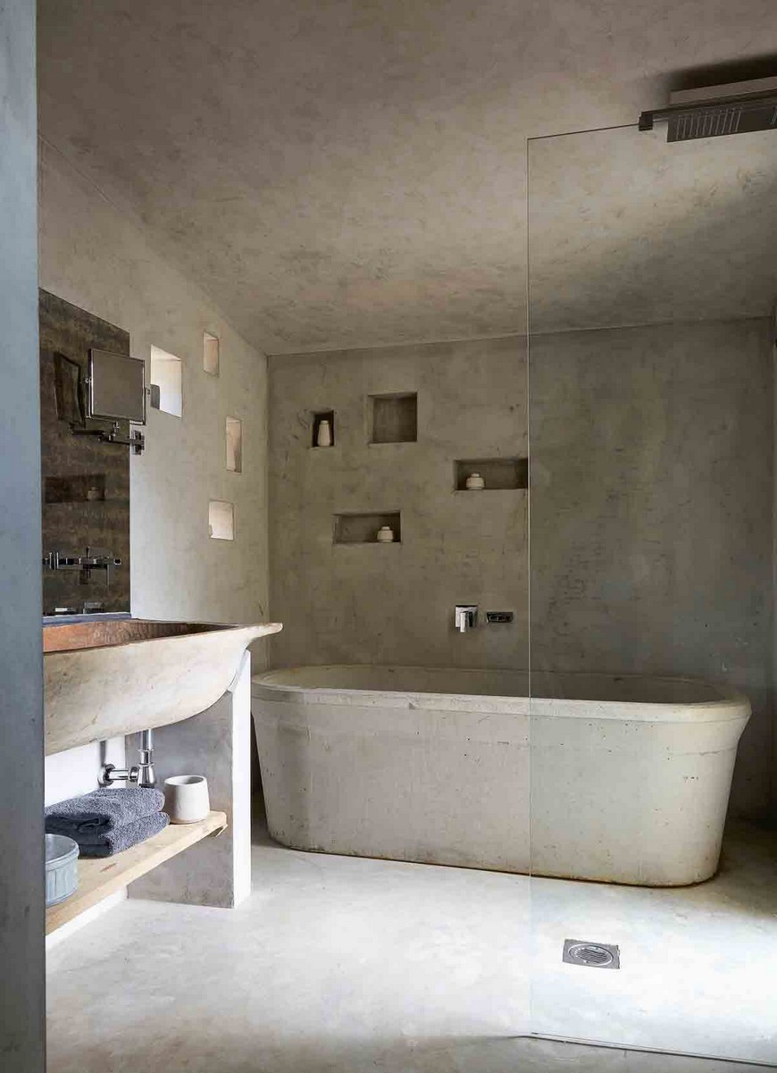 Concrete Bathroom Ideas that will Give a Stylish Touch to Your Set 5