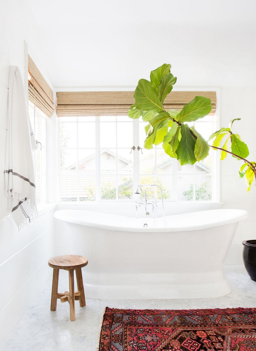 8 Design Ideas to Spruce Up the Decor of White Luxury Bathrooms 7
