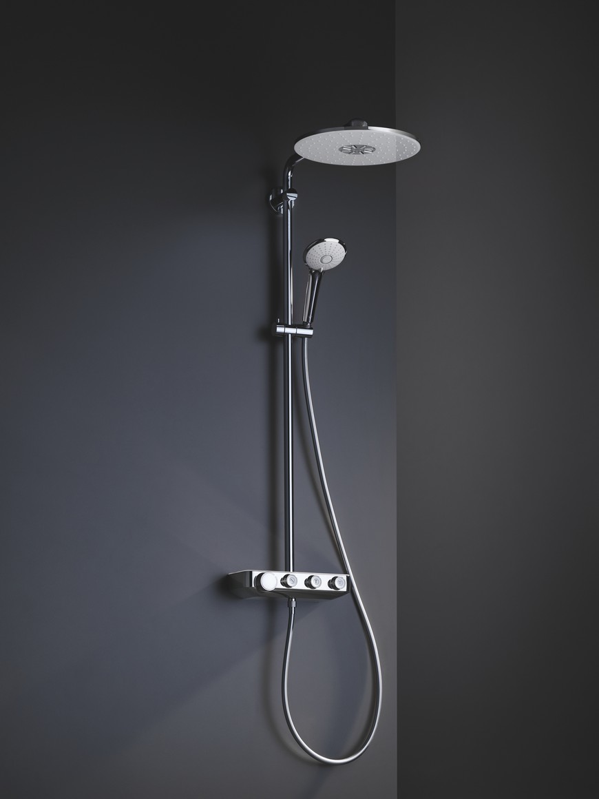 Euphoria Smartcontrol is the New Bathroom Shower System by GROHE 3 Euphoria Smartcontrol is the New Bathroom Shower System by GROHE