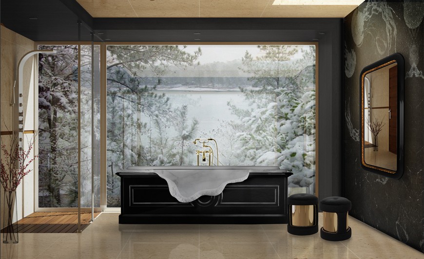 Phenomenal Christmas Decor Ideas For Exquisite Bathroom Interiors 4