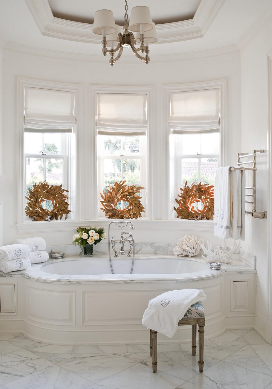 Phenomenal Christmas Decor Ideas For Exquisite Bathroom Interiors 6