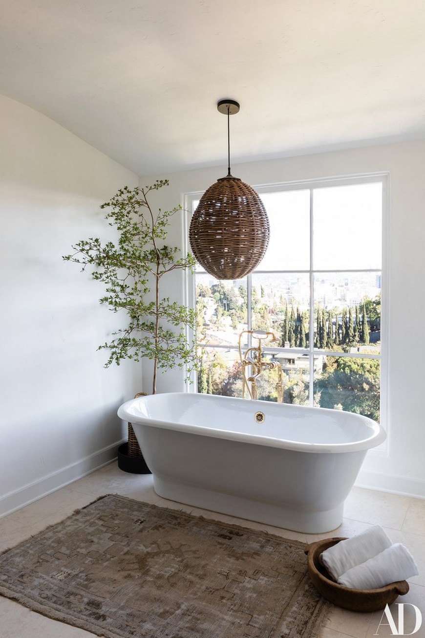 Regard the Bathrooms Designs of Ashley Tisdale's Hollywood Hills Home 5
