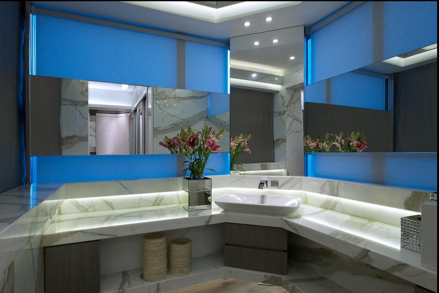 zz architects, marble bathroom design, maison valentina, bathroom, luxury furniture brand